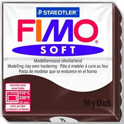 Produktbild von FIMO, Modelliermasse, Knete schoko soft normal