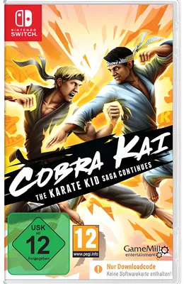 Produktbild von Cobra Kai: The Karate Kid Saga Continues (Code in Box - Nintendo Switch)