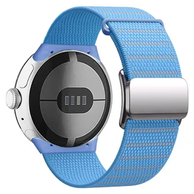 Obrázek produktu pro Nylonový řemínek pro chytré hodinky Google Pixel Watch 4 / 3 / 2 / 1, 45 mm, magnetické zapínání