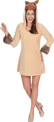 Produktbild von Lama Kapuzenkleid Größe: 36-38