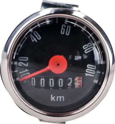 Produktbild von 101-Octane Tachometer schwarz Ø 48 mm kompatibel mit Hercules Kreidler