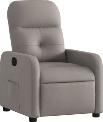 Obrázok produktu pre relaxačné kreslo vidaXL Taupe Fabric