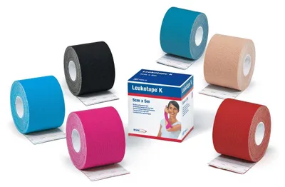 Immagine prodotto di Leukotape Classic, 3,8 cm x 10 m, nero, confezione da 12 pezzi