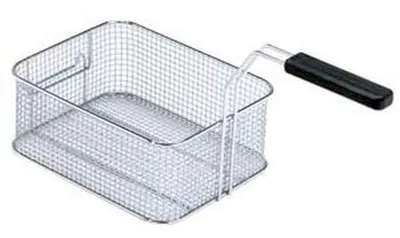 Immagine prodotto di Set di 2 cestelli KBS da 1/2" per friggitrici da 10 litri, dimensioni 180x300x110 mm.