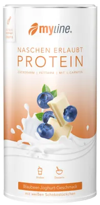 Produktbild von Inkospor Myline Eiweiß 400g Blaubeer-Joghurt