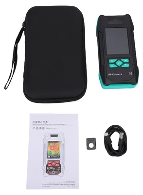Produktbild von Wärmebildkamera-Multimeter mit 3,2-Zoll-Farbdisplay, Makroobjektiv, 7 Wärmebildpaletten, 60 Datenspeicherplätzen und 5 Sprachen (ET34C)