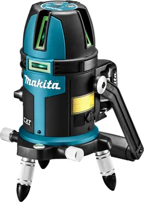 Produktbild von Makita SK209GDZ, 0,1 mm/m, Horizontal/Vertikal, Grün, Bezugspegel, Schwarz, Blau, IP54