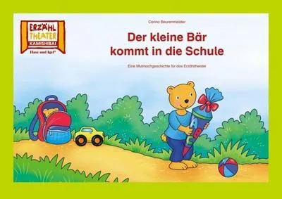 Obrázek produktu pro Der kleine Bär kommt in die Schule / Kamishibai Bildkarten
