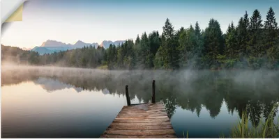 Produktbild von ARTland Wandbild, selbstklebend Geroldsee Panorama Größe: 60x30 cm