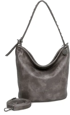 Produktbild von Fritzi aus Preußen Schultertasche Umhängetasche Chalk Ebbi01 Hobo Dark Stone grau