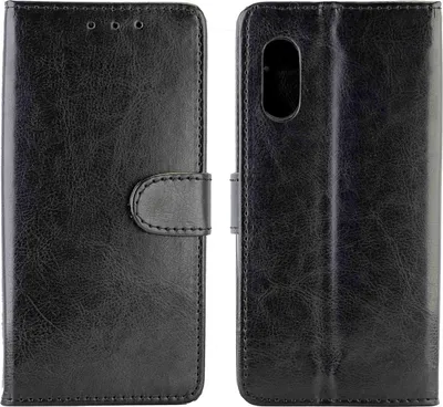 Produktbild von Mobigear Wallet  Samsung Galaxy Xcover Pro Hülle Klapphülle Geldbörse - Schwarz