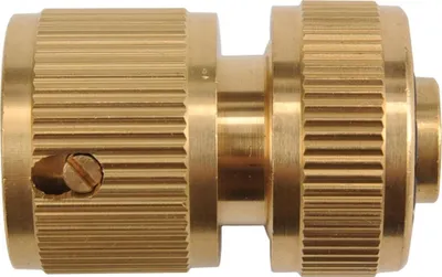 Produktbild von FLO Gartenschlauch-Schnellkupplung Messing 1/2"
