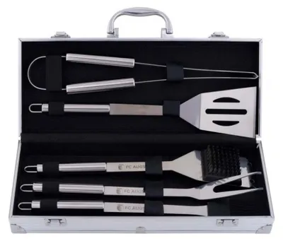 Produktbild von Grillkoffer zur Aufbewahrung und zum Transport von Grillbesteck und Zubehör