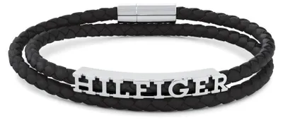 Imagen del producto de Pulsera doble de cuero para hombre, modelo 2790587