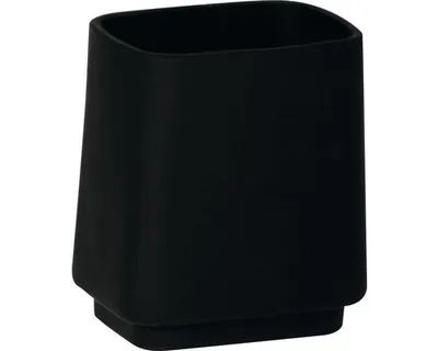 Produktbild von Novaservis Metalia 4 - Zahnbürstenhalter, stehend, schwarz 6406/1,5