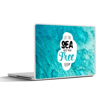 Produktbild von MuchoWow® Laptop Aufkleber Sticker Cover Meer - Wellen - Sommer 30x21 cm - Sticker für Laptop - Selbstklebend