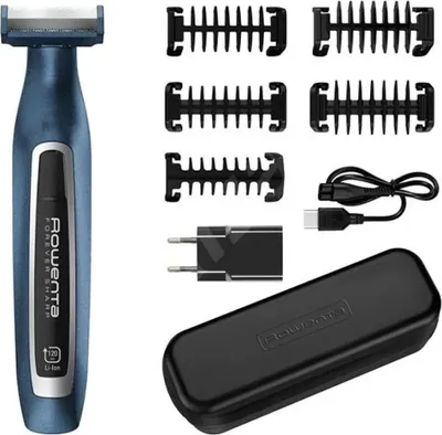 Image de Rowenta TN6030 Rasoir à pile Forever Sharp Bleu/Noir