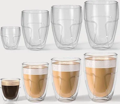 Immagine prodotto di Famanu Teeglazenset –  – Set di 8 bicchieri da caffè