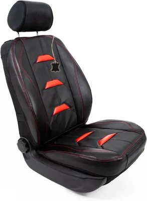 Immagine prodotto di Copri sedile in pelle rossa, elegante, 1 pezzo, resistente