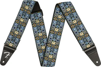 Produktbild von Fender 2'' Festival Blue Textilgurte für Gitarren