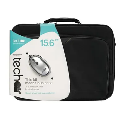 Produktbild von Techair Classic essential, Aktenkoffer, 39,6 cm (15.6"), Schultergurt, 720 g