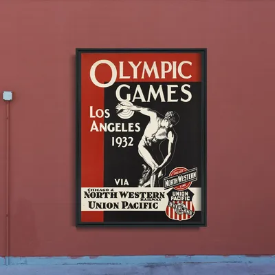 Produktbild von Poster - Canvas - Leinwand - 42 cm x 59,4 cm - Olympische Spiele