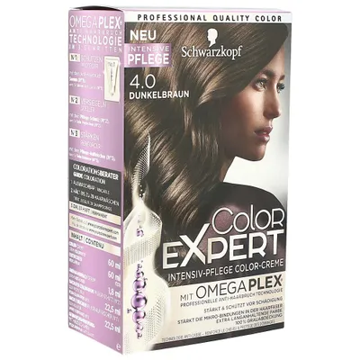 Produktbild von Schwarzkopf Color Expert Haarfarbe 4.0 Dunkelbraun