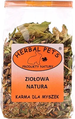 Obrázek produktu pro Herbal Nature - Krmivo pro myši - Přírodní směs pro podporu zdraví a vitality 150g