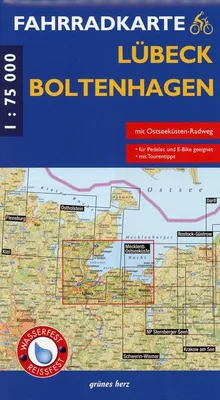 Produktbild von Fahrradkarte Lübeck, Boltenhagen