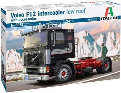 Produktbild von Modellbausatz 1:24 Volvo F12 Intercooler Low Roof