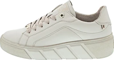 Produktbild von Rieker Sporthalbschuhe Formsohle modisch in weiss/weiss kombi, Gr. 40