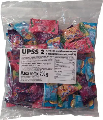Image de UPSS2 Bonbons aux fruits 200g