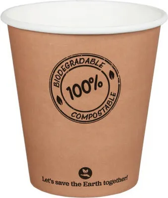 Produktbild von 50x  Pappbecher 250ml Ø9cm -10°C bis 100°C