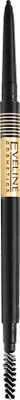 Produktbild von Eveline Cosmetics Micro Precise Brow Pencil – langanhaltender, wasserfester Augenbrauenstift, Farbton 03 dark brown