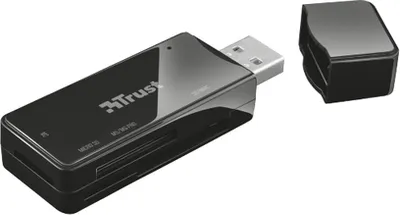 Produktbild von Trust NANGA Kartenleser USB Schwarz