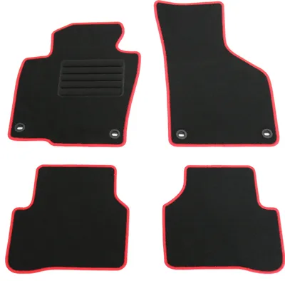 Produktbild von AD Tuning Fußmatten Set für VW Passat Typ 3C (B6, Limo. und Variant)