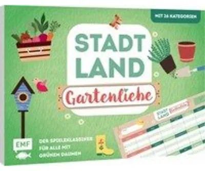Produktbild von Stadt, Land, Gartenliebe - Der Spieleklassiker für alle mit grünem Daumen