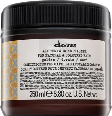 Obrázok produktu pre Davines Alchemic Conditioner tónovací kondicionér pre oživenie teplých blond odtieňov vlasov Golden 250 ml