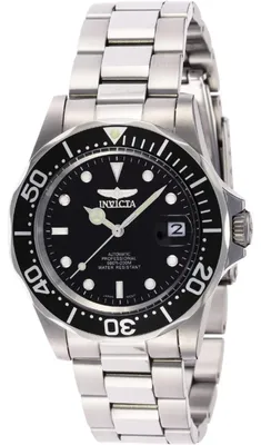 Obrázok produktu pre Invicta Pro Diver 8926 Pánske Hodinky - Automatické Hnutie - Nerezová Oceľ s Čiernym Ciferníkom - 40 mm