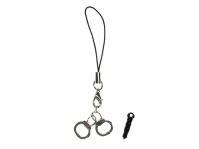 Produktbild von Handschellen Handyanhänger Western Miniblings Handyschmuck Cowboy Polizei mini