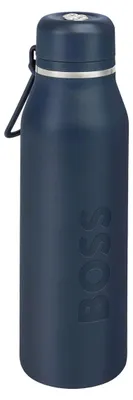 Produktbild von BOSS Isotherme flasche Double B Navy & Chrome