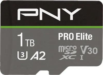Immagine prodotto di PNY PRO Elite - Scheda di memoria flash - 1 TB - A2 / Classe video V30 / UHS-I U3 / Classe10