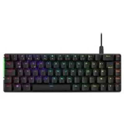 Produktbild von ASUS ROG Falchion Ace (Black), Kabelgebunden, USB, Mechanischer Switch, AZERTY, RGB-LED, Schwarz