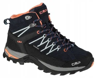 Produktbild von CMP - "Rigel" Stiefeletten für Damen, Wildleder, Knöchelhoch PP7833 (38 EU) (Dunkles Marineblau)