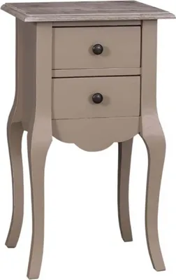 Produktbild von Casa Padrino Barock Kommode mit 2 Schubladen 40 cm - Jugendstil Landhaus Stil Möbel - Nachttisch Schrank
