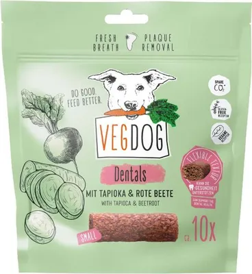 Obrázok produktu pre VEGDOG 400001, Maškrta, Pes, Dospelý, cvikla, Sladký zemiak, 120 g