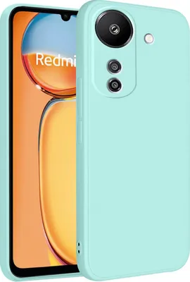 Obrázek produktu pro Pouzdro pro Xiaomi Poco C65 /Redmi 13C 4G Měkký tekutý silikonové, nárazuvzdorné gumové pouzdro Tyrkysový
