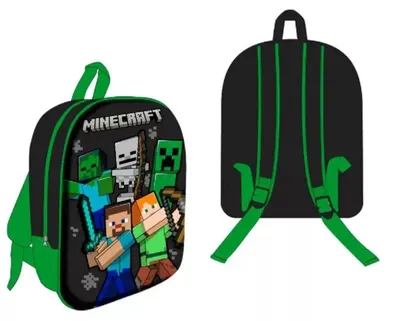 Produktbild von Minecraft Mob Battle 3D Rucksack, Tasche 30 cm