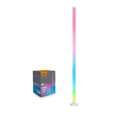 Image de Lampadaire LED, 1,5 m, blanc | VIDEX