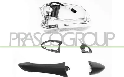 Produktbild von PRASCO BM8208003 Türgriff Vorne Rechts für BMW X5 (E53) Schwarz